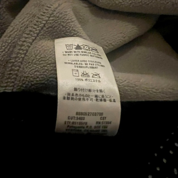 Patagonia men’s medium soft shell. Good condition. Blue and black. - Picture 11 of 15